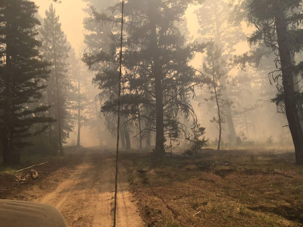 Photos from the Princeton-area wildfire.