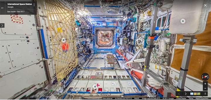 Google Street View lets you tour International Space Station - image