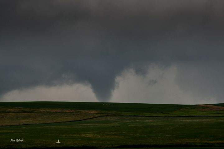 Tornado northwest of Calgary