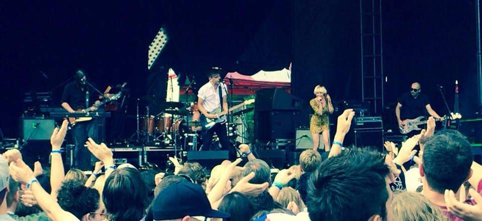 July Talk performs at Rock the Park in London, Ont.