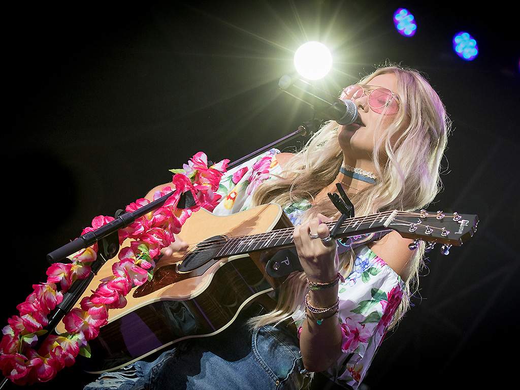 Madeline Merlo performs on Day 2 of the RBC Bluesfest on July 7, 2017 in Ottawa.