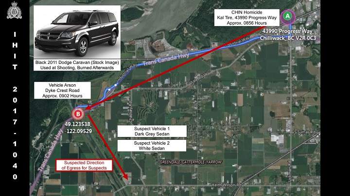 Map of the incident