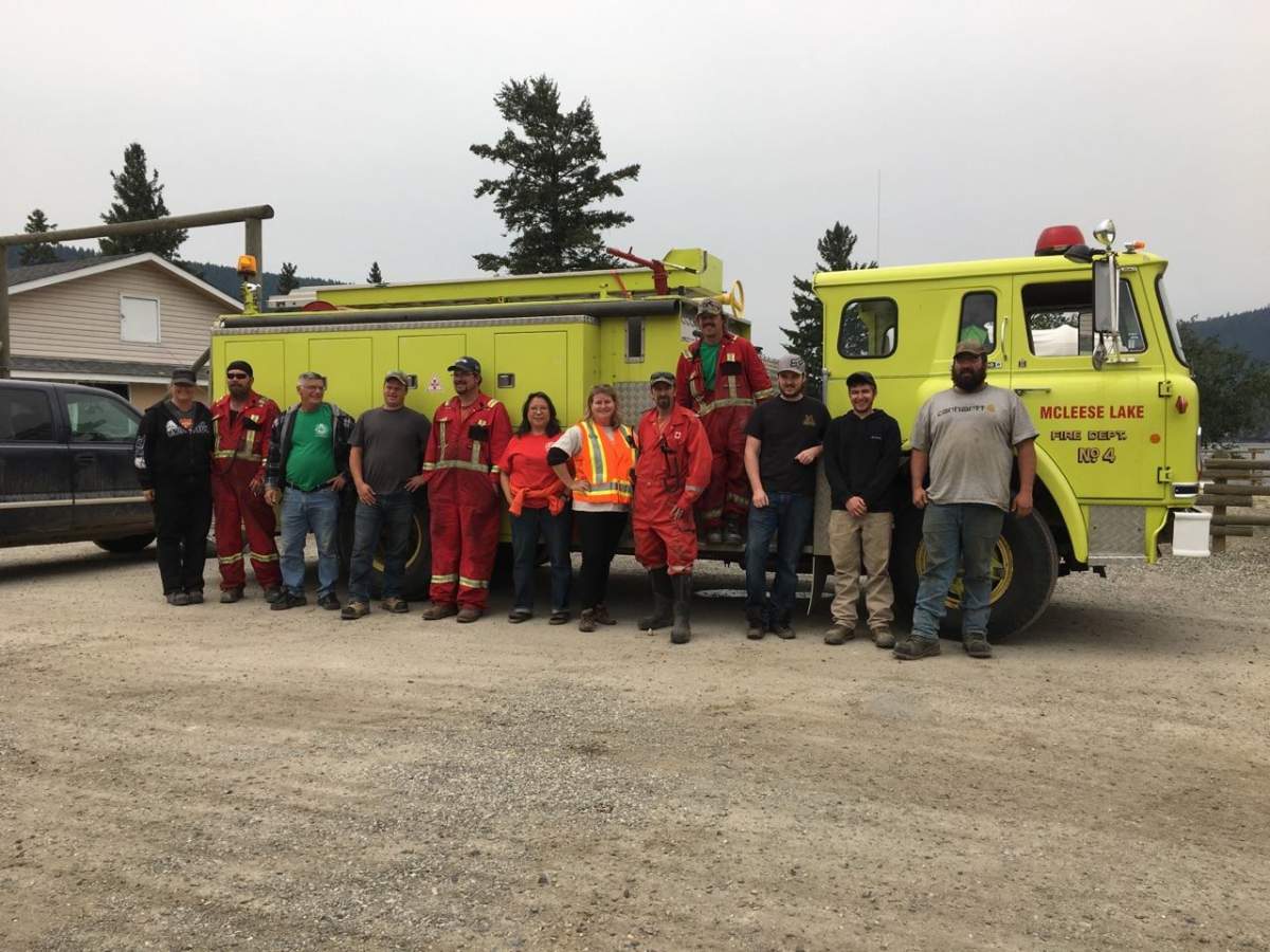 The McLeese Volunteer Fire Department serves a small community of about 150 just north of Williams Lake.