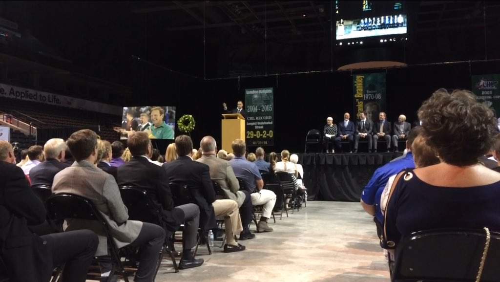 Don Brankley London Knights Hall of Fame.