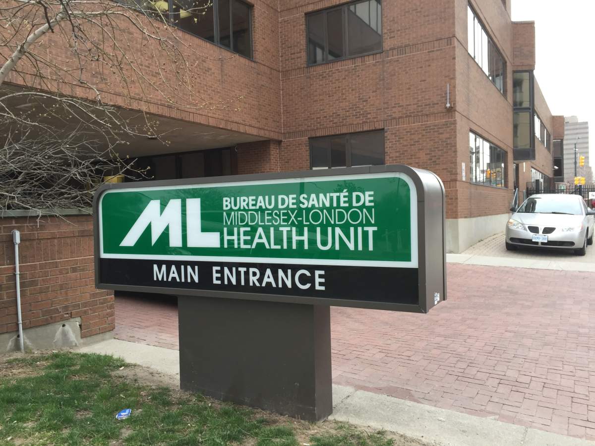 Middlesex-London Health Unit.