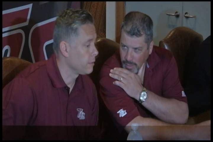 On the road: Jake Grimes takes a promotion with the Guelph Storm.