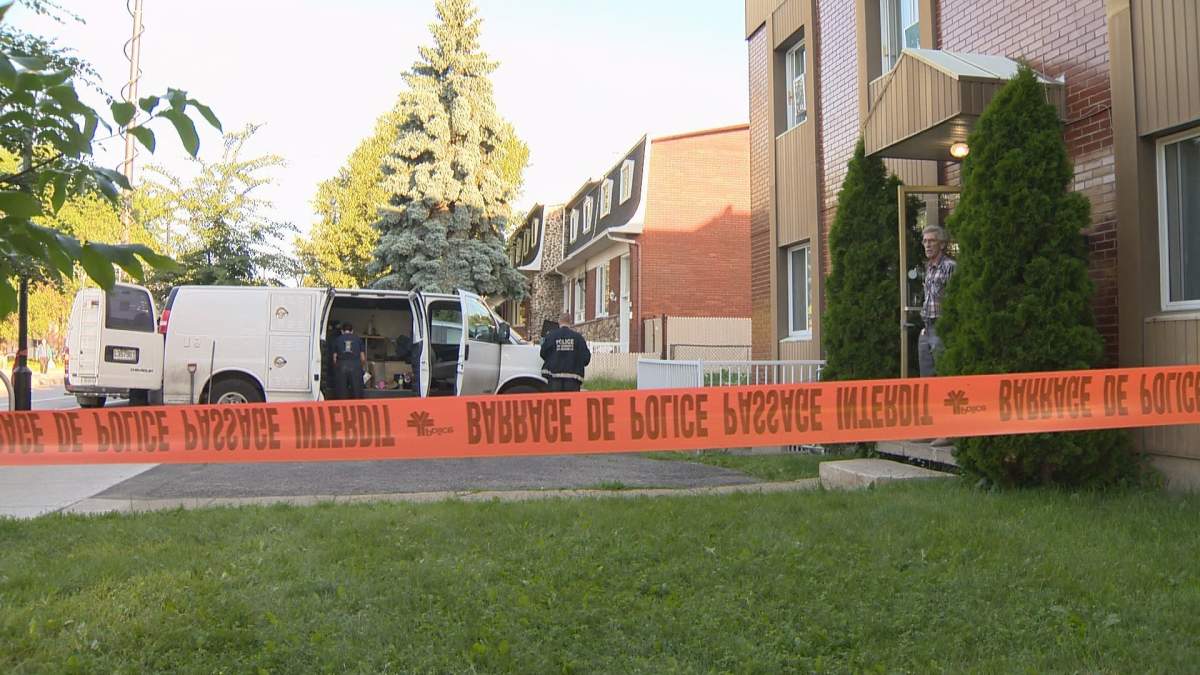 Fire tore through the third floor of this building. Police are trying to find the exact cause. 