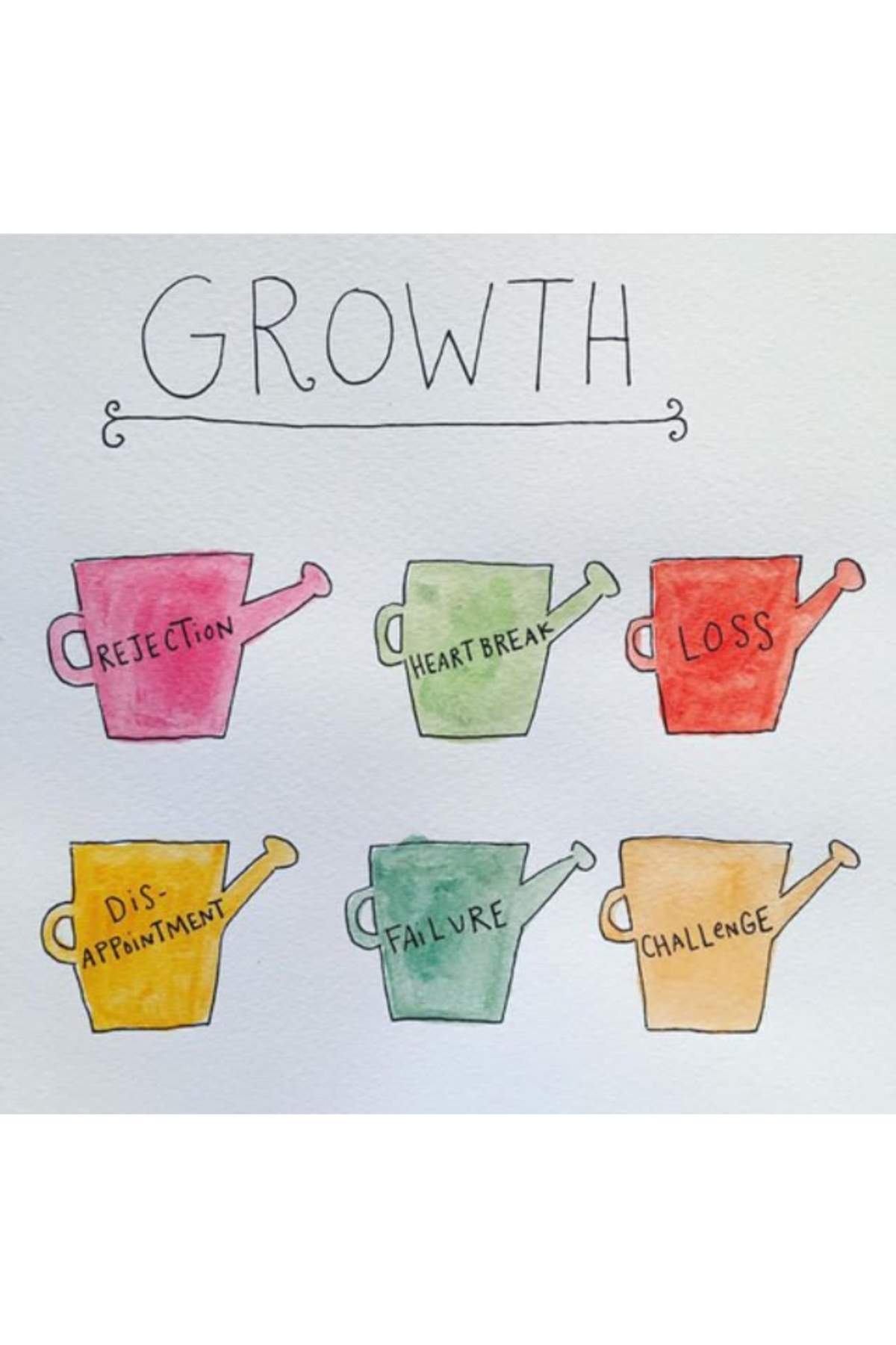 Mari Andrew first started to draw after going through a bad break up and losing her father in the same year.
