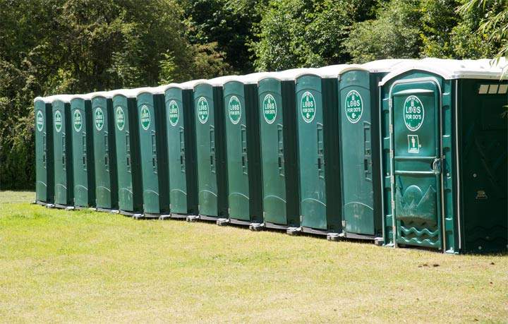 Saskatoon police are seeking public assistance in identifying those responsible for tipping over an occupied portable washroom on Canada Day.