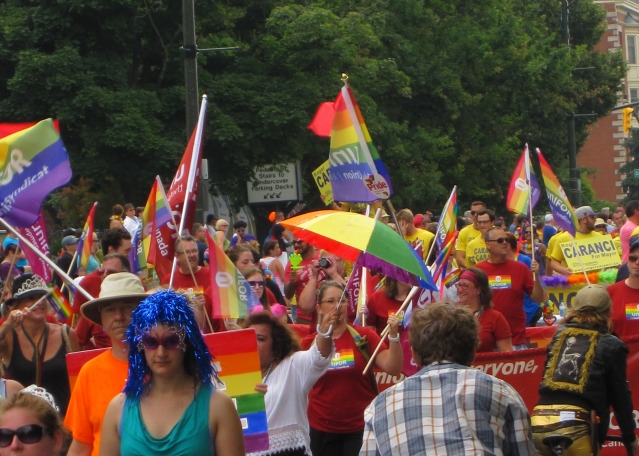 London police will take part in this year's Pride parade out of uniform.