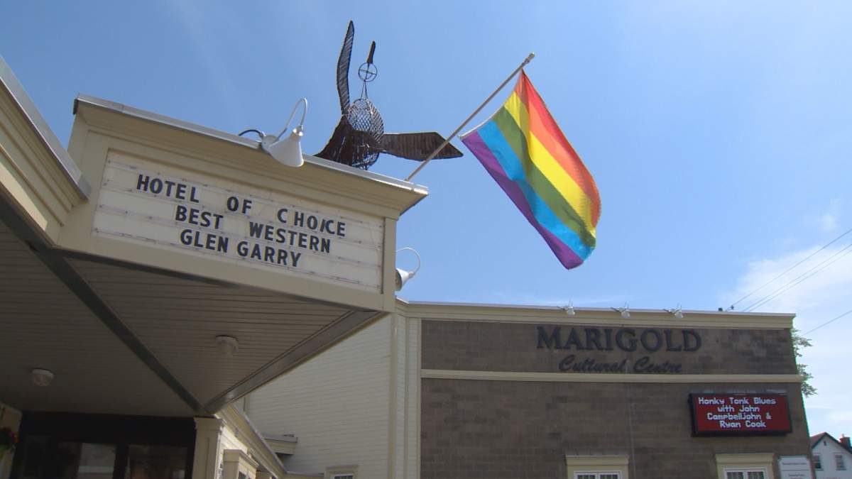 Pride is still a week away but some businesses in Truro have already started to decorate.