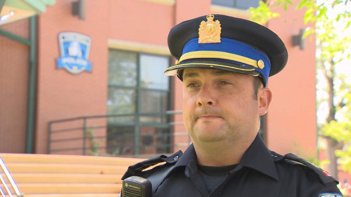 Insp. Rob Hearn with the Truro Police Service says officers were happy to get an invitation to take part in the Pride Parade.