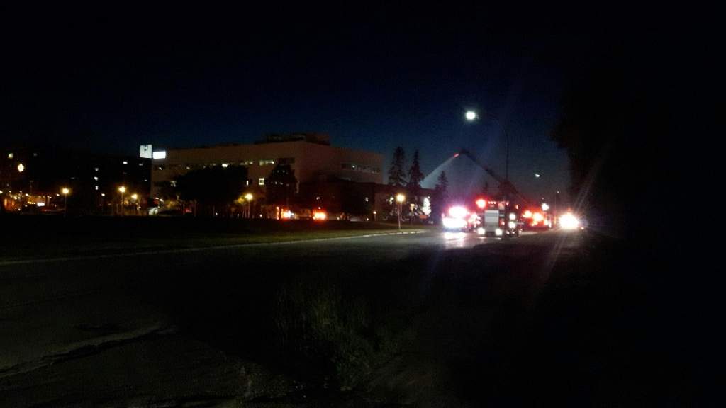 Winnipeg police are investigating a fire at the Grace Hospital. 