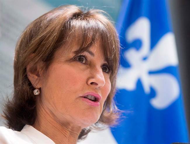 File picture of Quebec Immigration, Diversity and Inclusiveness Minister Kathleen Weil.