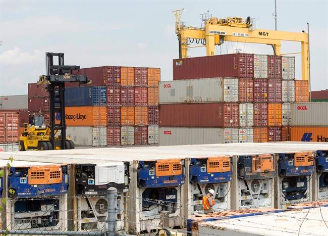 The Port of Montreal.