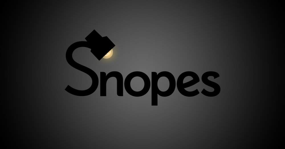 An image from the website SaveSnopes.com, which is raising money to keep the fact-checking website going in a time of fake news.