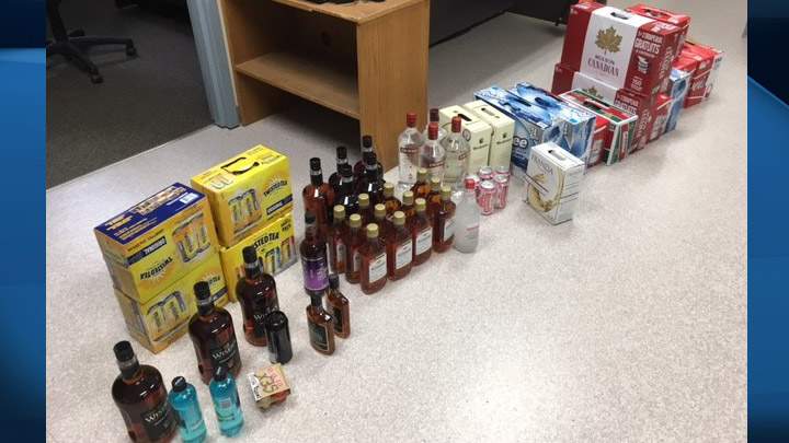 Police seize over $8,000 in alcohol destined for resale in northern Saskatchewan.