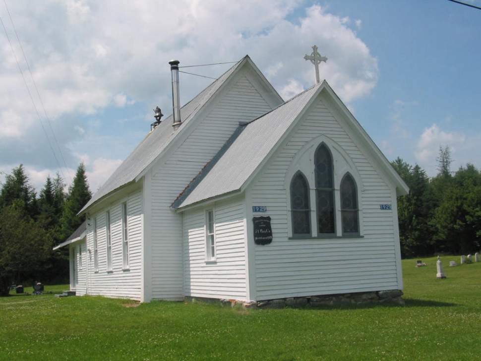 St. Paul\’s Anglican Church on Highway 540 in Kirkland.