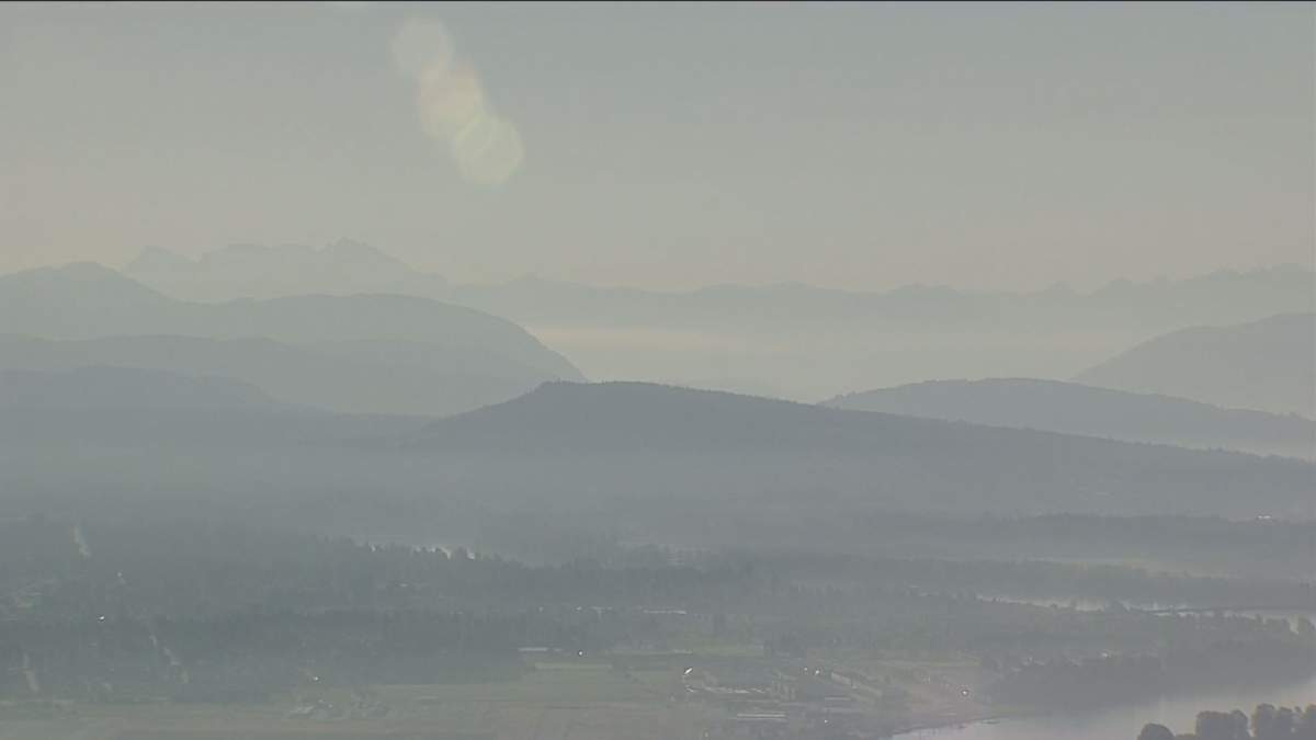File photo - An air quality advisory has been issued for Metro Vancouver and the Fraser Valley.