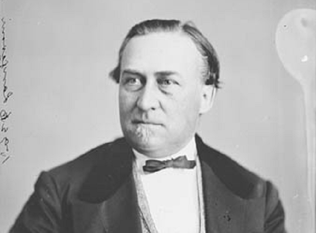 Sir Hector-Louis Langevin, Minister of Parliament for Dorchester, Québec, and Minister of Public Works, Ottawa, July 1873.