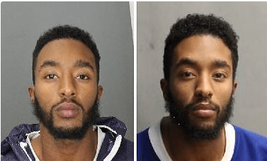 Two photos of Ali Fageer's face released by London police in 2017.