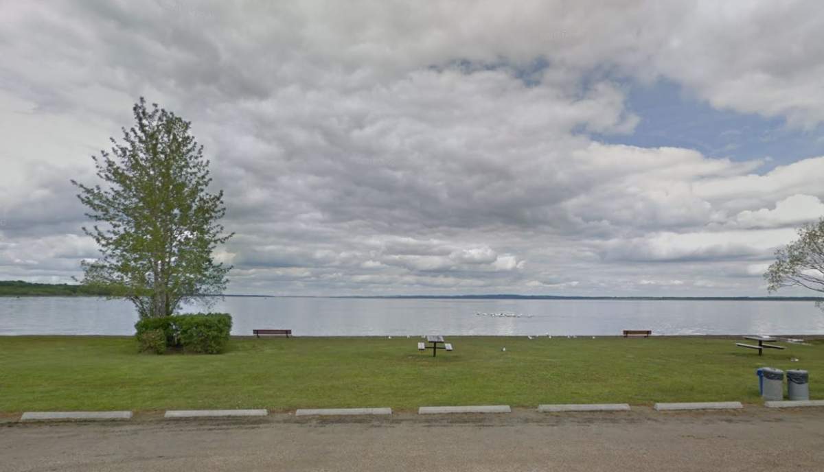 The Aspen Beach area of Gull Lake in central Alberta.