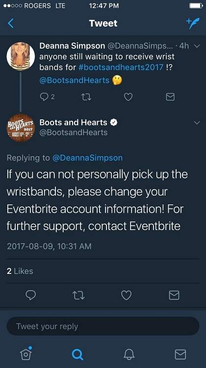 Boots and Hearts Music Festival strikes sour note with some frustrated ticket holders - image