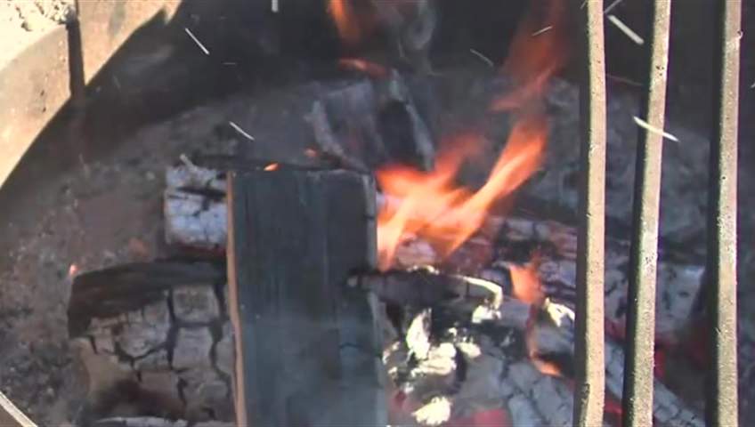 File photo of a campfire.