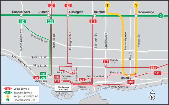 Toronto traffic: Weekend road closures in effect on Lake Shore for Toronto Caribbean Carnival - image