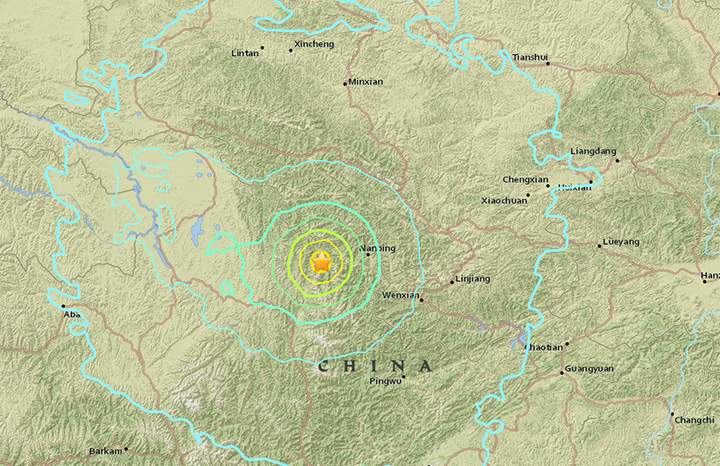 A preliminary 6.5 magnitude earthquake has shaken a mountainous region in western China near a famous national park on August 8, 2017, according to the U.S. Geological Survey. 