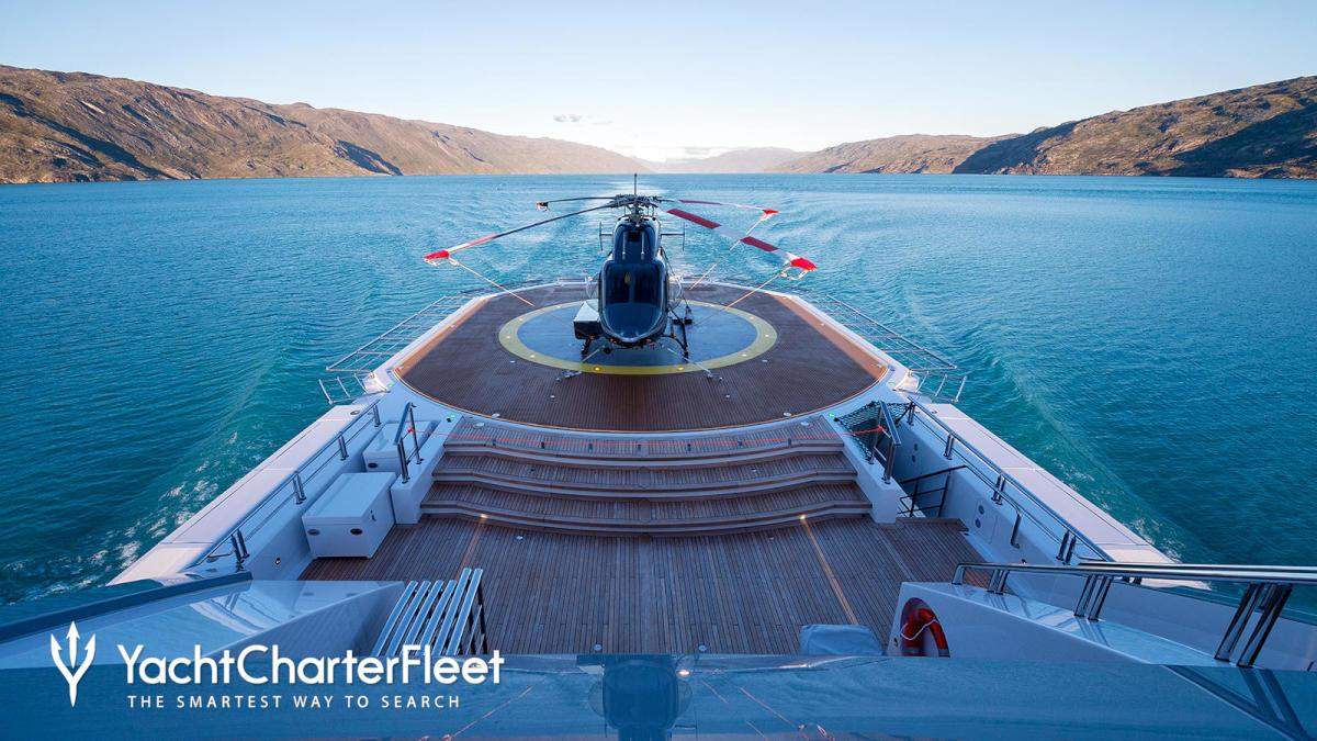 The “Cloudbreak,” a luxury yacht that was docked in Victoria on Aug. 29, 2017.