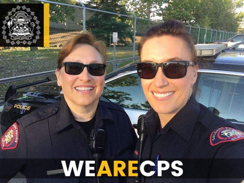CPS Const. Renata Cattoni and Const. Amanda Maodus.