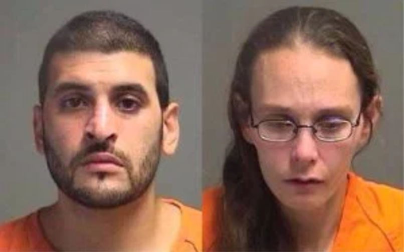 The two suspects were arrested for allegedly storing the body of a woman in a freezer. Authorities suspect it's a missing woman named Shannon Graves. 