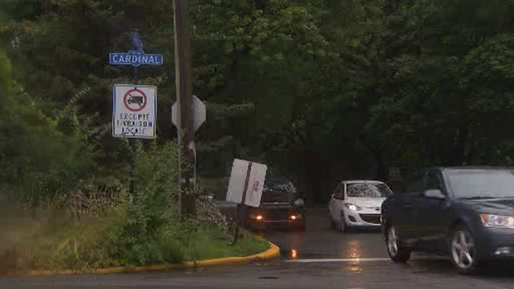 Dorval residents in the northwest part of the city complain that too much truck traffic is on their streets. Friday, Aug. 18, 2017.