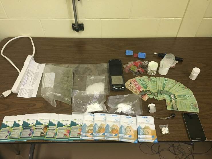 Manitoba RCMP arrested Cory Alexander Burke after finding drugs in his truck. 