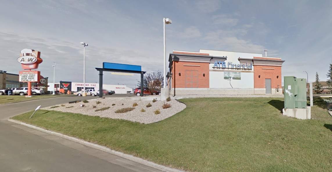 The ATB Financial in Drumheller, Alta.