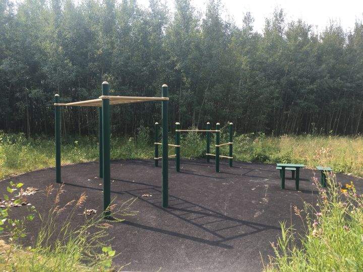The Gateway Fitness Park in south Edmonton.