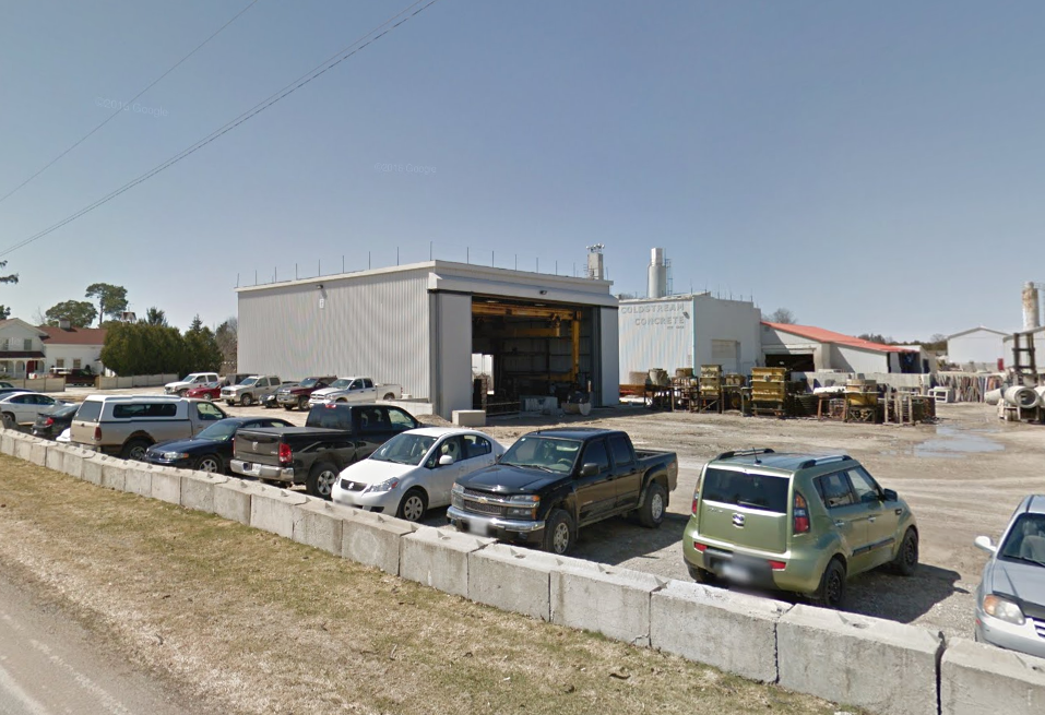 Coldstream Concrete as seen in April 2014.