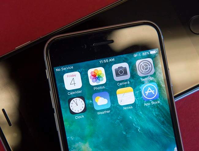 Cellphone service went down in a large part of Atlantic Canada on Friday, Aug. 4, 2017. 