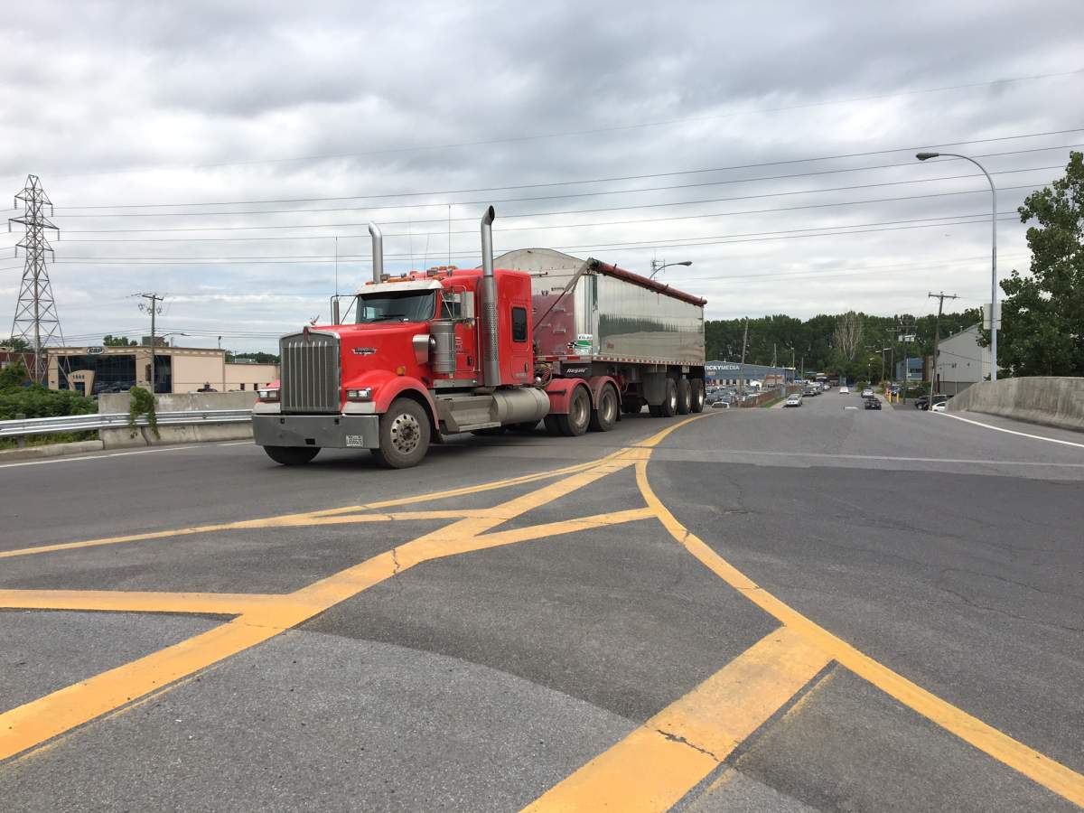 Partial and complete road closures are coming to Highway 20 in Montreal, Monday, Aug. 7, 2017.