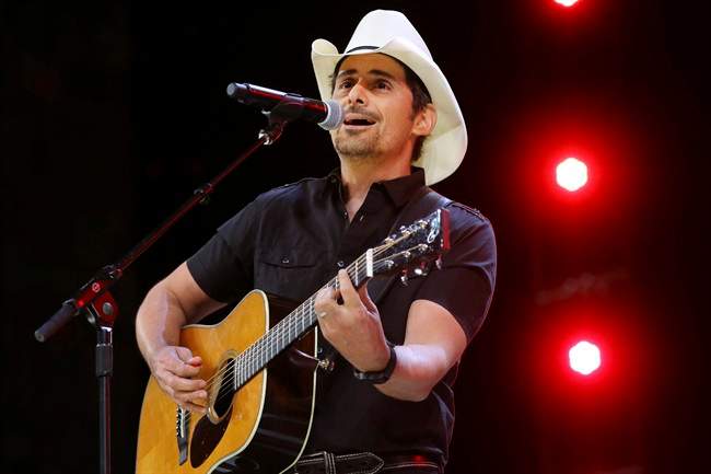 Country music recording artist Brad Paisley.