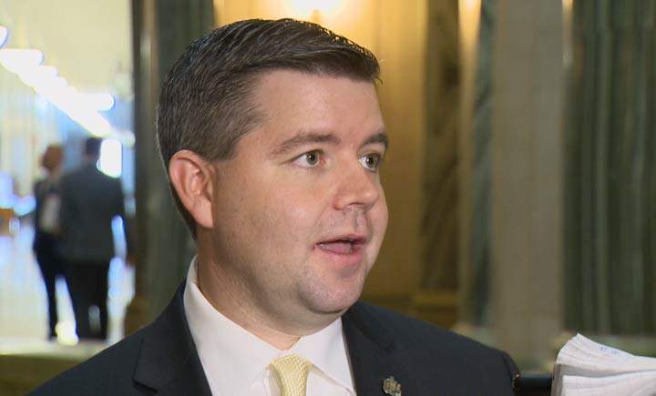 Meadow Lake MLA Jeremy Harrison has thrown his hat in the ring to be the next leader of the Saskatchewan Party.