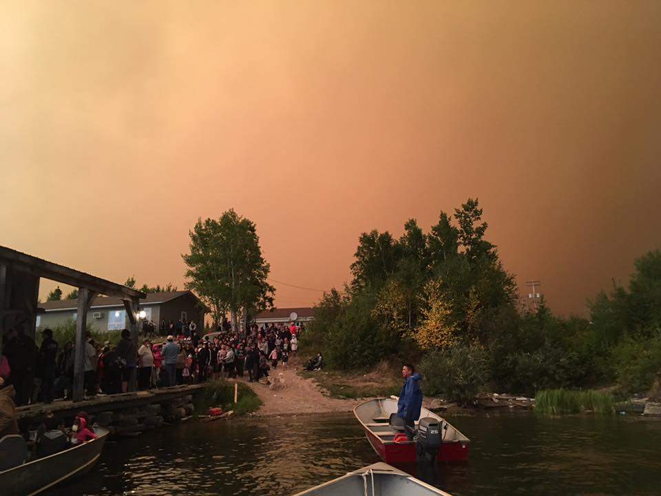 Growing wildfires on the eastern edge of the province forced four First Nations to evacuate - for a total of more than 2,000 residents living in hotels.