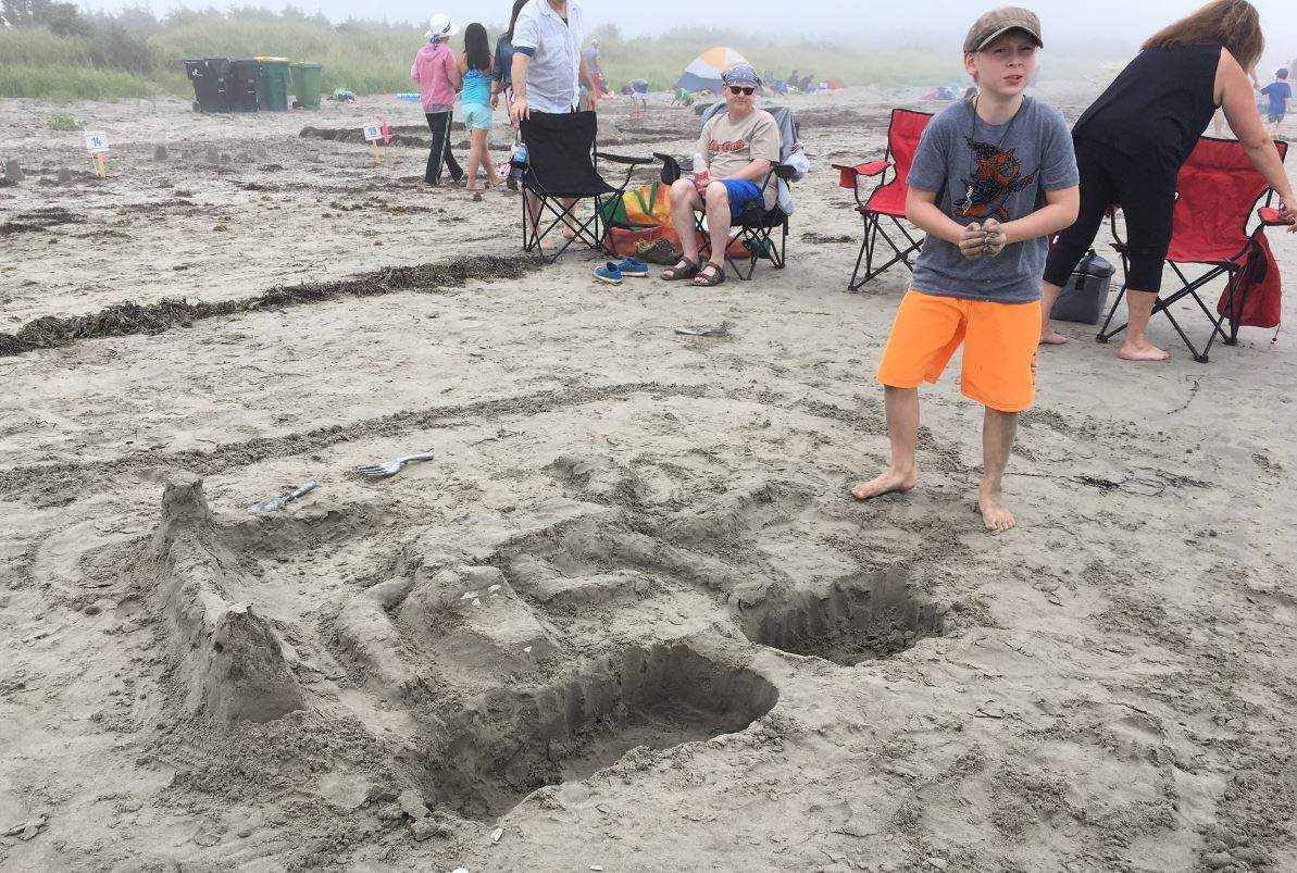 This 11-year-old and his family come from Moncton almost every year for the competition.