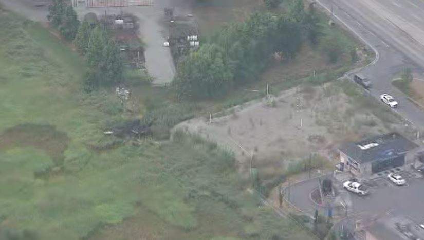 Police are on scene in Langley where a body was discovered early Saturday morning.