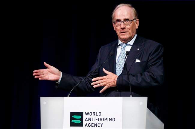 This is a Monday March 13, 2017 file photo of lawyer Richard McLaren, investigator and report author for the world anti-doping agency. WADA has agreed to negotiate an extension to keep its headquarters in Montreal after 2021. Sunday, Sept. 24, 2017.