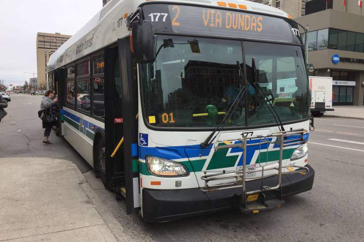 Coronavirus: Get on the bus through the rear doors, London, Ont. - image