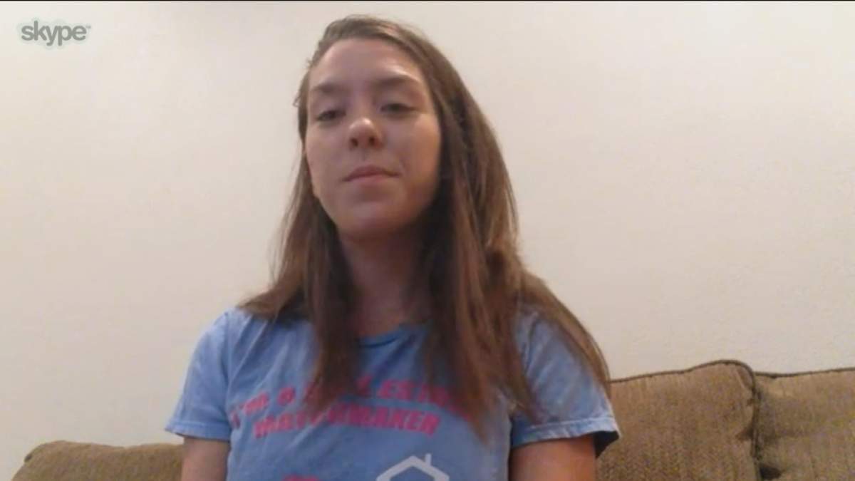 Former Moncton resident Melanie Daigle is pictured in her home in Houston, Texas.
