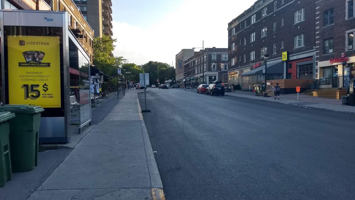 Monkland Avenue is quiet this summer, but that could change during three days in 2018.