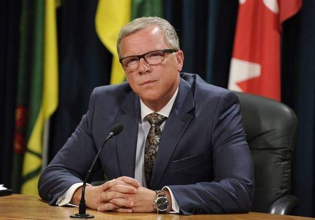 Premier Brad Wall told reporters Wednesday that over the course of the summer, RCMP questioned him extensively about the Global Transportation Hub.